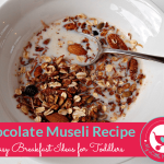 chocolate museli Recipe for Toddlers and kids