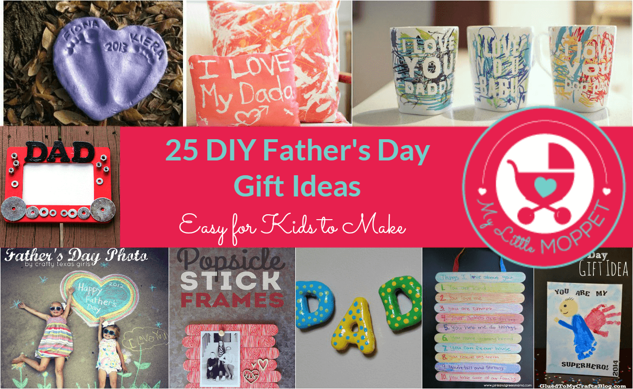 Diy First Fathers Day Gifts From Baby