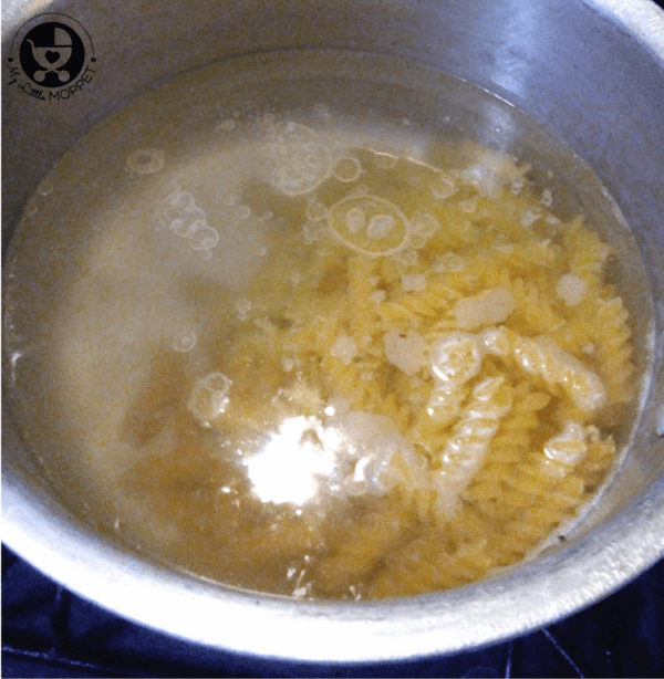 creamy vegetable pasta