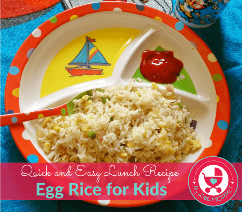 Egg Rice - Quick and Easy Lunch Recipe