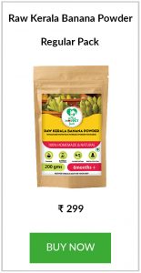 Raw Kerala Banana Powder Regular pack