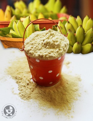Raw Kerala Banana Powder Recipe for Babies