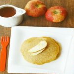 Apple Whole Wheat pancake recipe diary free eggless