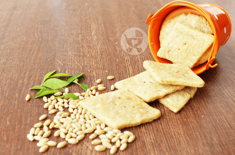 Wheat Paneer Biscuits savoury crackers for kids