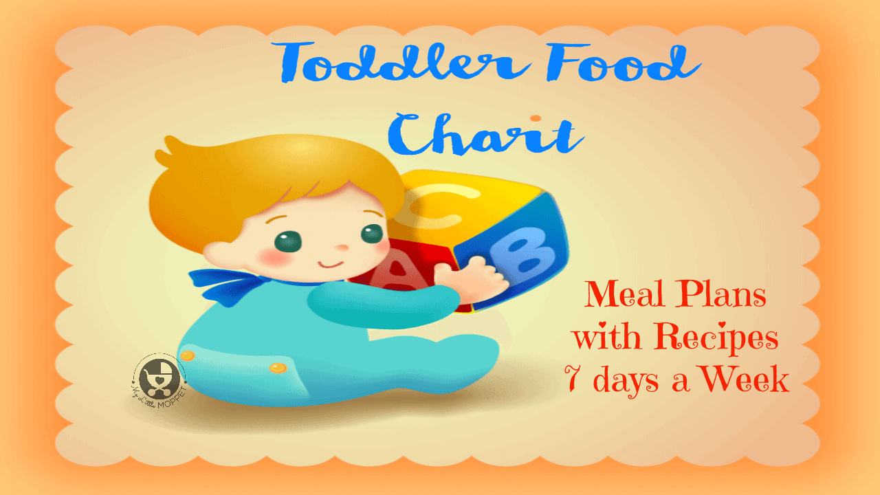 Toddler Food Chart