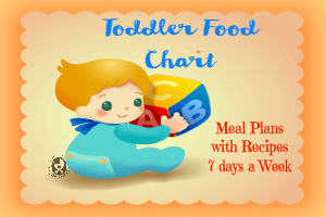 Indian Toddler Food Chart with Recipes 1 - My Little Moppet