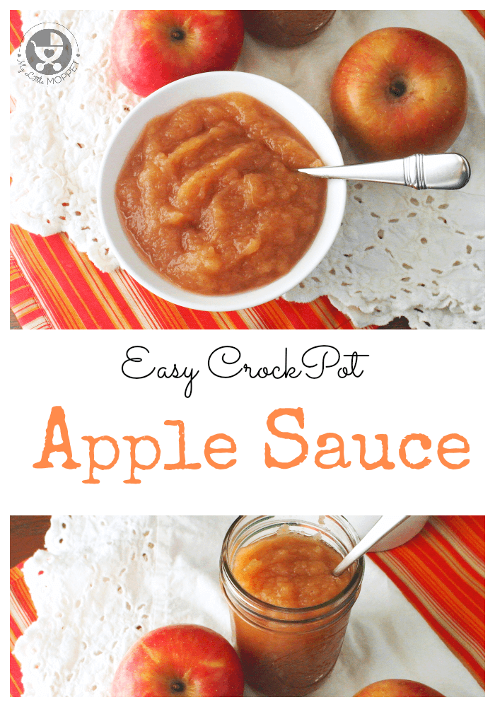 Applesauce Recipe for Babies My Little Moppet
