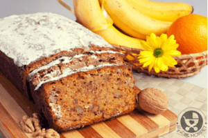 Whole Wheat Banana Bread Recipe with Jaggery for Kids