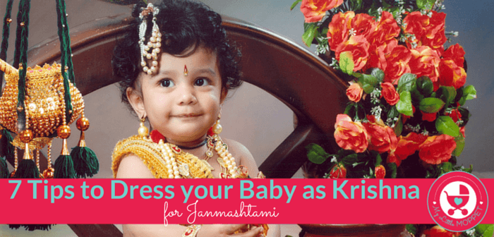 7 Tips to Dress your Baby in Krishna Dress