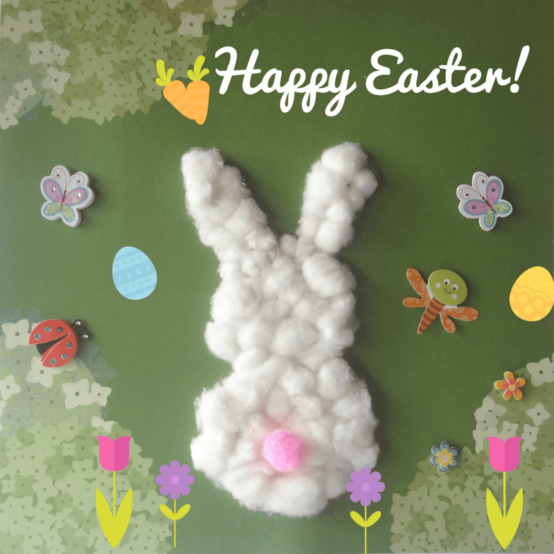 Easy Easter Bunny Craft for Toddlers