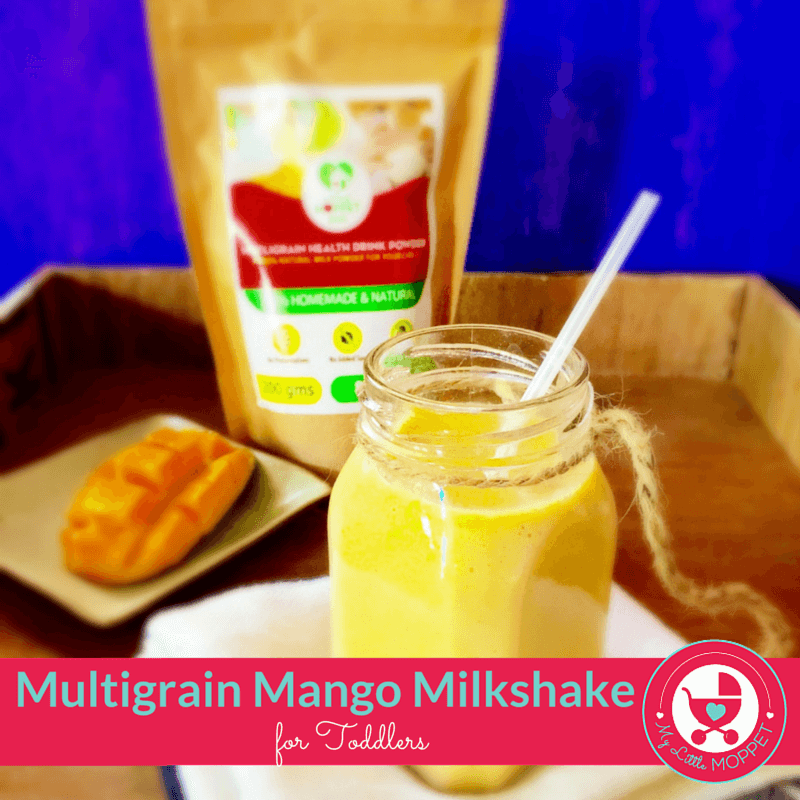 mango milkshake for toddlers