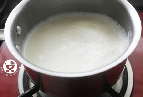 sprouted ragi milk for babies