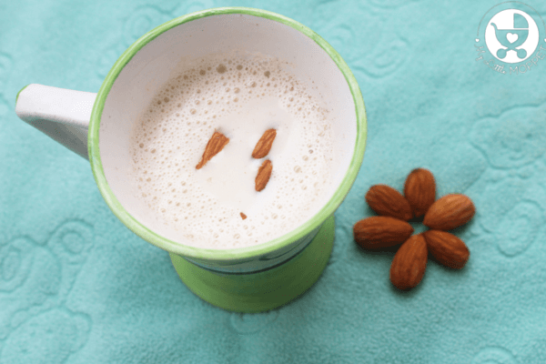sprouted ragi milk for babies