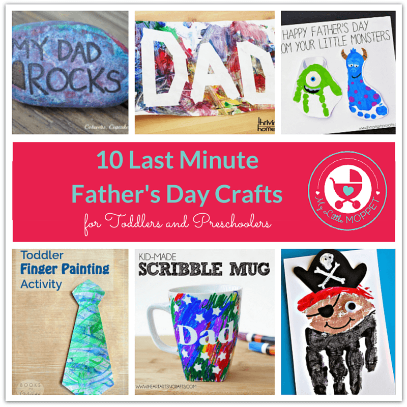 10 Last Minute Fathers Day Crafts - Fathers Day Crafts For Kindergarten