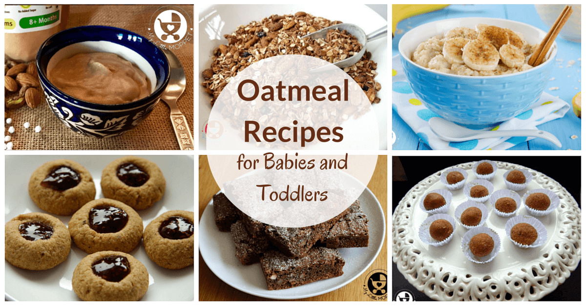 organic Oat Recipes for babies and toddlers