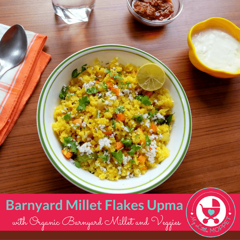 Barnyard Millet Flakes Upma Recipe