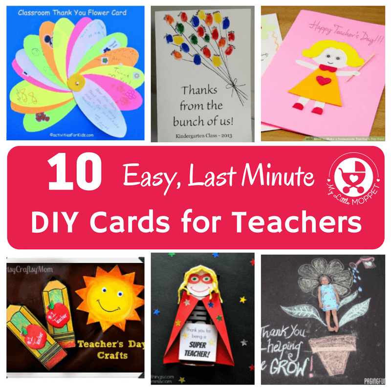 Lovely 10 Teachers Day Very Simple Card