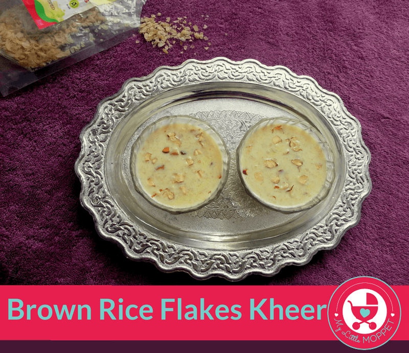 brown rice flakes kheer