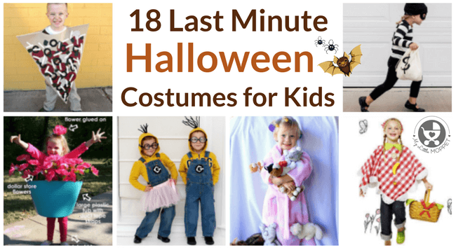 18 Easy and Frugal Last Minute Halloween Costumes for Kids