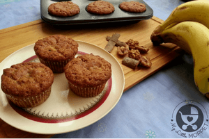 Sathumaavu Banana Muffins Recipe