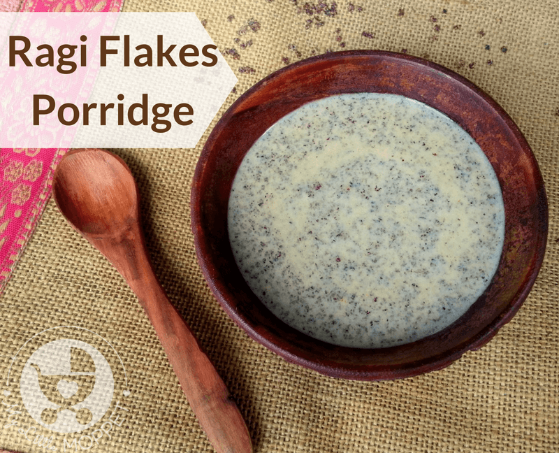 ragi flakes porridge