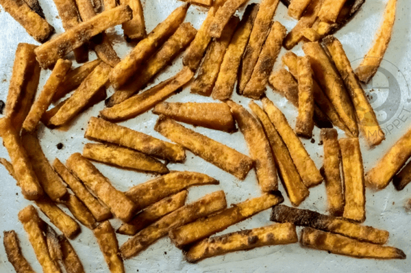 baked sweet potato fries