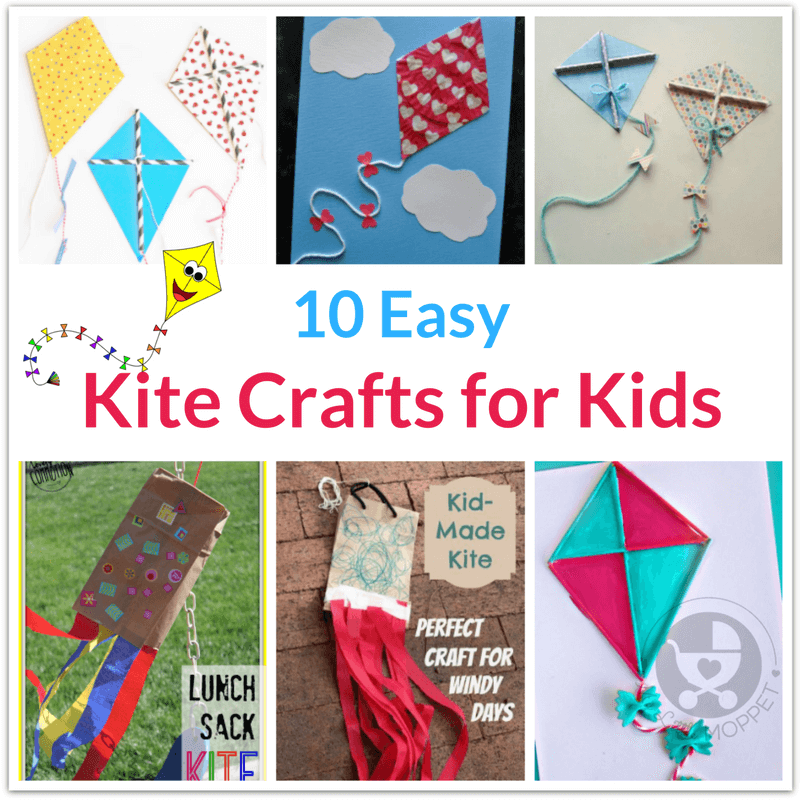 How To Make Kite With Chart Paper