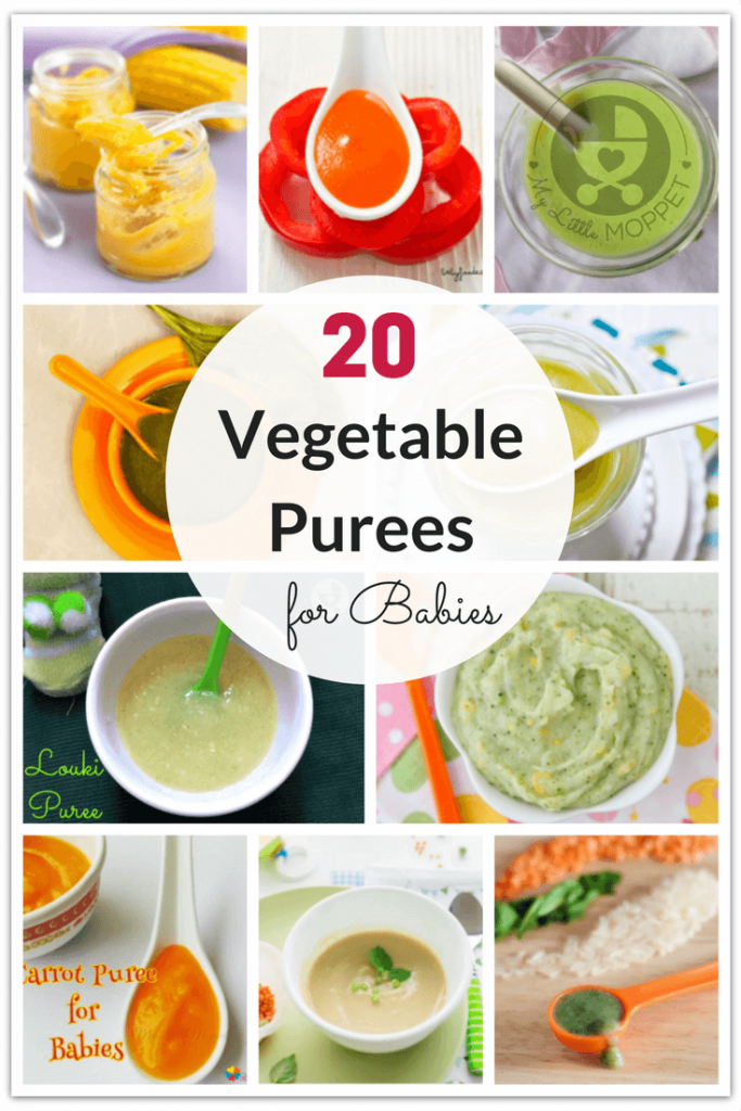 20 Quick and Easy Vegetable Purees for Babies
