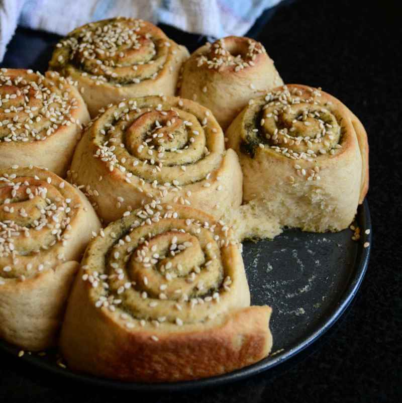 Your kids will love the smell of bread baking in your home and the result of it - delicious whole wheat spicy rolls!