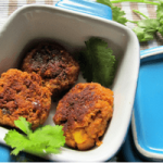 Give your kids a protein boost at snack time with these Soya and chana dal cutlets - completely zero fat and vegan!