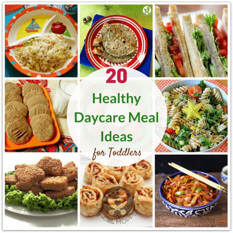 20 Healthy Daycare Meal Ideas for Toddlers