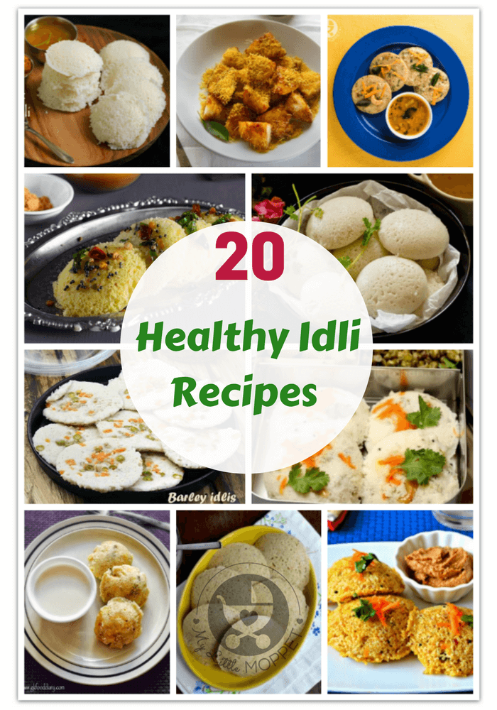 Idlis are super versatile, you can mix any combination of ingredients and make idlis! Here are 20 Healthy Idli Recipes for the whole family to enjoy!