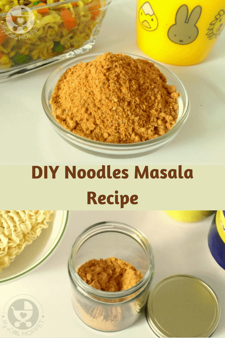 Skip the MSG laden taste makers of commercial instant noodles by making your own DIY Noodles Masala Recipe at home!