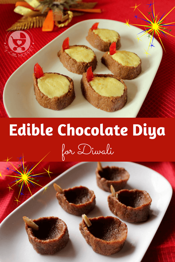 This Diwali, don't just light up diyas - eat them too! Try out this edible diya recipe that's sure to be a hit with the kids!