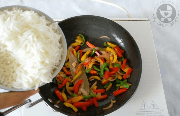 bell pepper fried rice