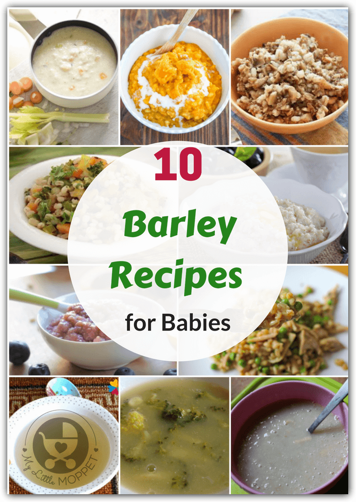 Barley is a healthy ingredient that's great for babies! Find out ways to introduce this grain in your diet with these Barley Recipes for babies & toddlers.