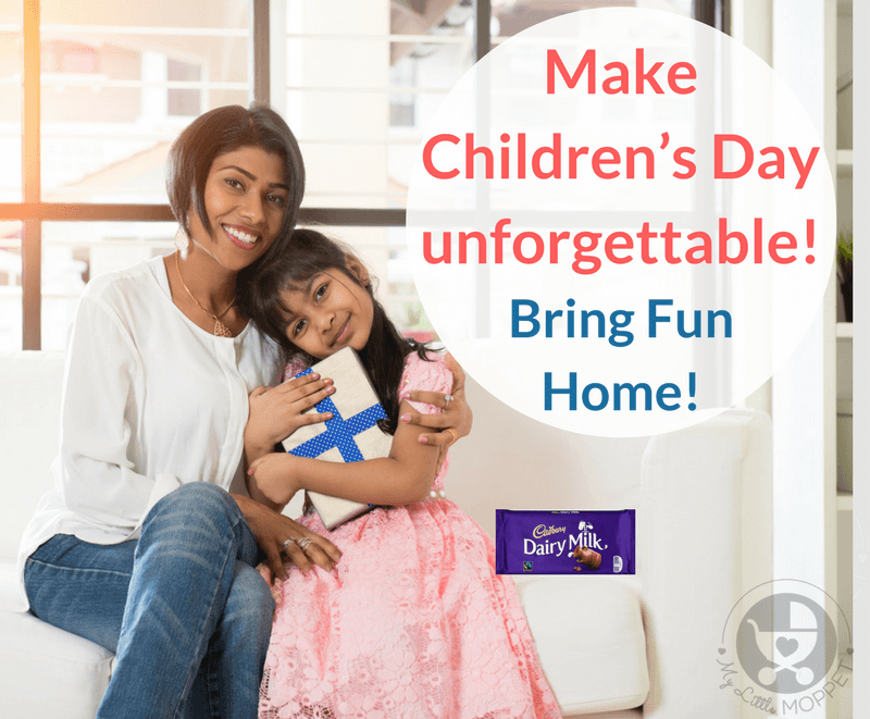 Make Children’s Day unforgettable for your child - Bring fun ‘home’ this year! Try out our unique suggestions that'll guarantee a day to remember!