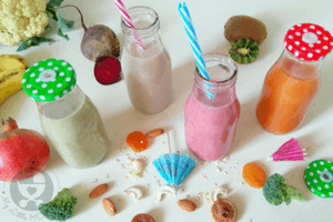 4 Kid-Friendly Fruit and Vegetable Smoothies