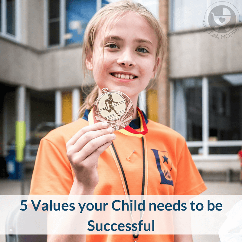 As a parent, it's up to you to instill the right values your child needs to become successful in the world, making it a better place than it is today.