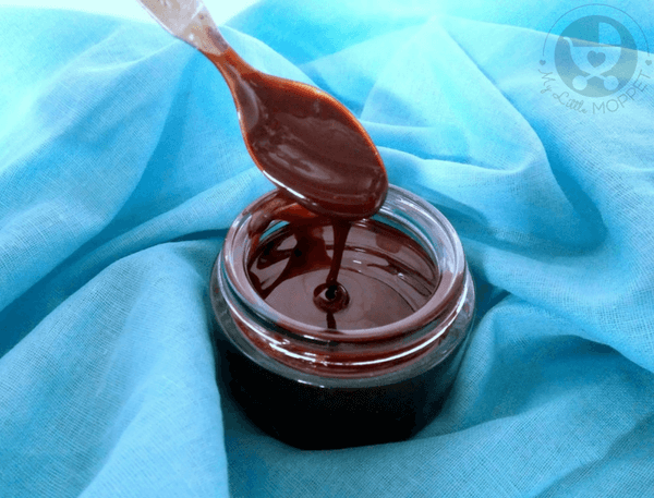 A little drizzle of chocolate sauce makes everything better! Skip the store bought versions and make your own homemade chocolate sauce for your kids to enjoy!
