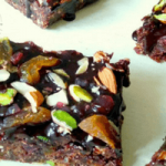 Brownies are an instant favorite with kids! But if you'd rather not go through the hassle of baking, try these healthy no bake brownies with dry fruit!