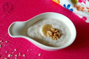 Oats Egg Custard for Toddlers