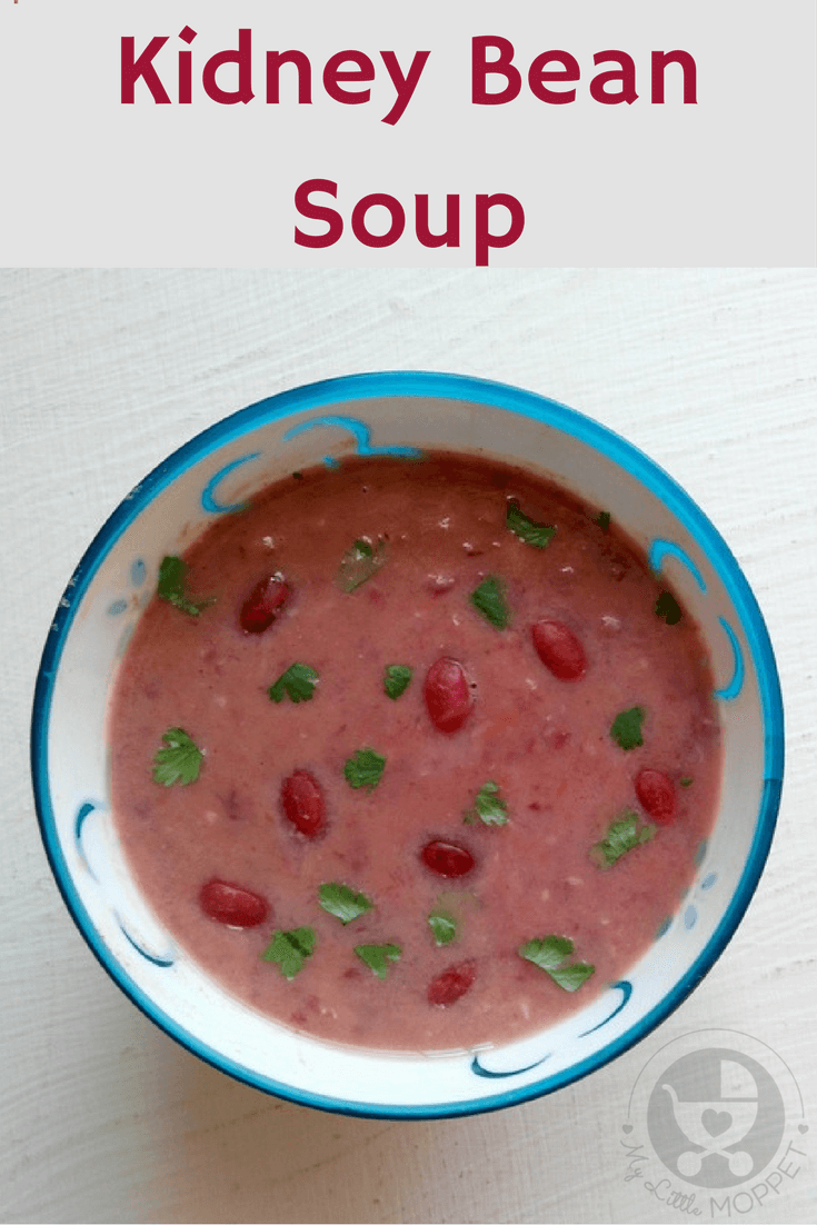 Soups are the best thing to have in cold weather, and this kidney beans soup is hearty, warming and packed with protein power!