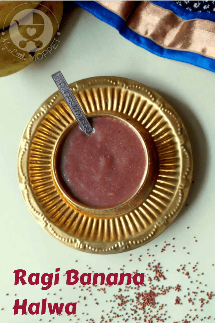 ragi banana porridge