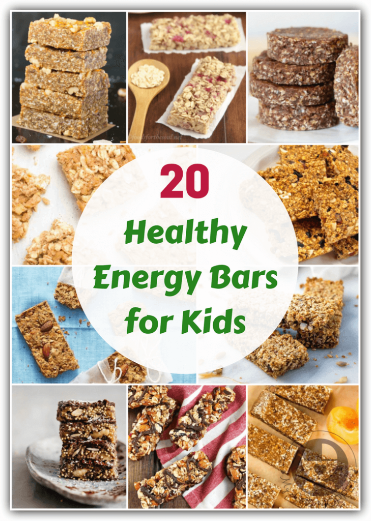 20 Healthy Energy Bars for Kids