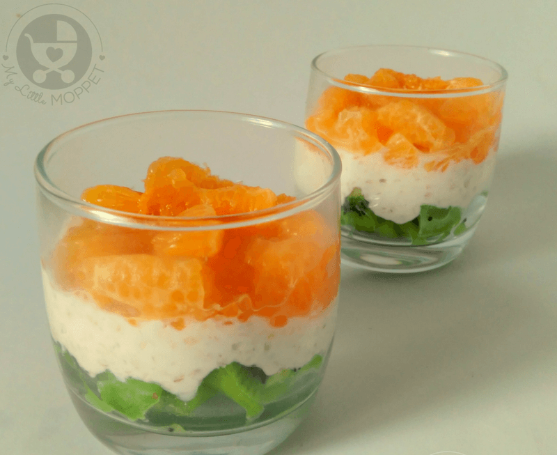 Thinking of new ways to get your kids to eat more fruit? Check out this Tricolor Fruit Parfait, that's also perfect for Republic Day!