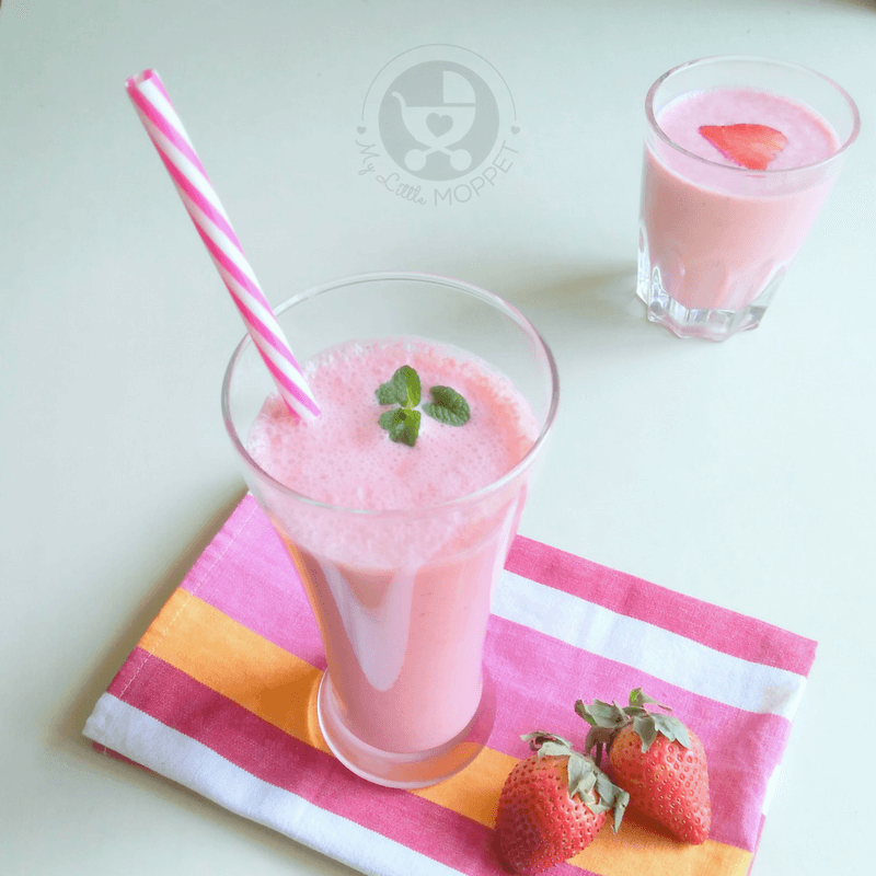 Strawberry Lassi Recipe