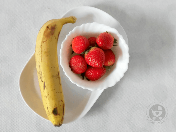 Strawberry Banana Puree for Babies Ingredients