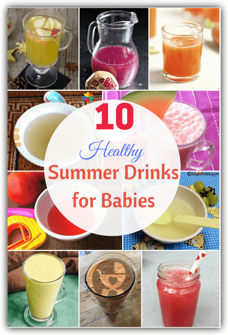 We all know that packaged juices aren't healthy, so the best option is to go homemade! Check out these healthy summer drinks for babies and toddlers to beat the heat and stay nourished at the same time!