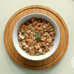 Quinoa is one of the healthiest foods around, with lots of iron, protein and fiber. Now even babies can get these benefits with this Egg Yolk Quinoa Stir Fry recipe!